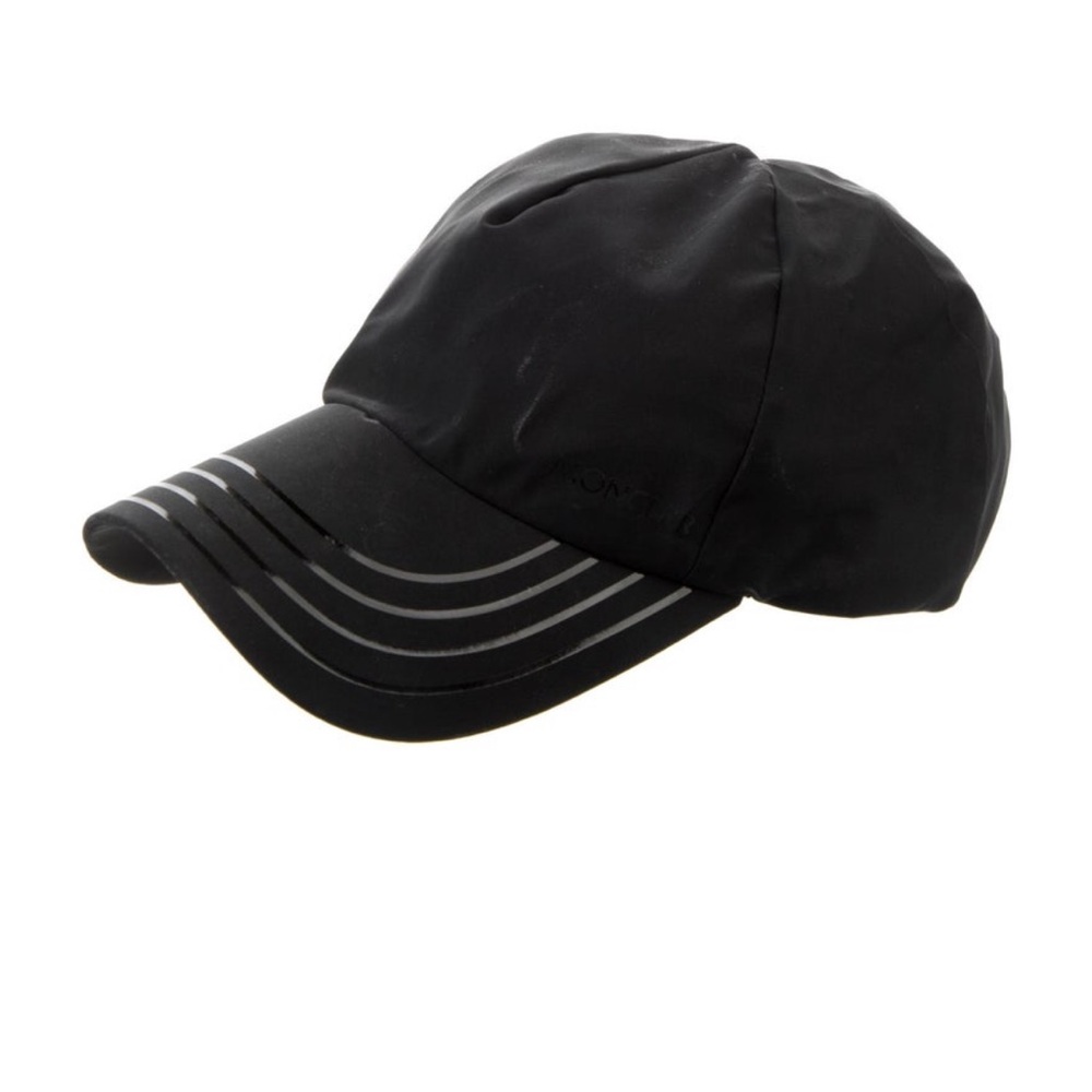 Moncler Black Baseball Cap Hat